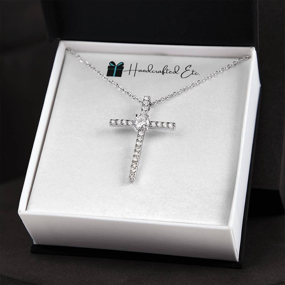 CZ Cross Necklace