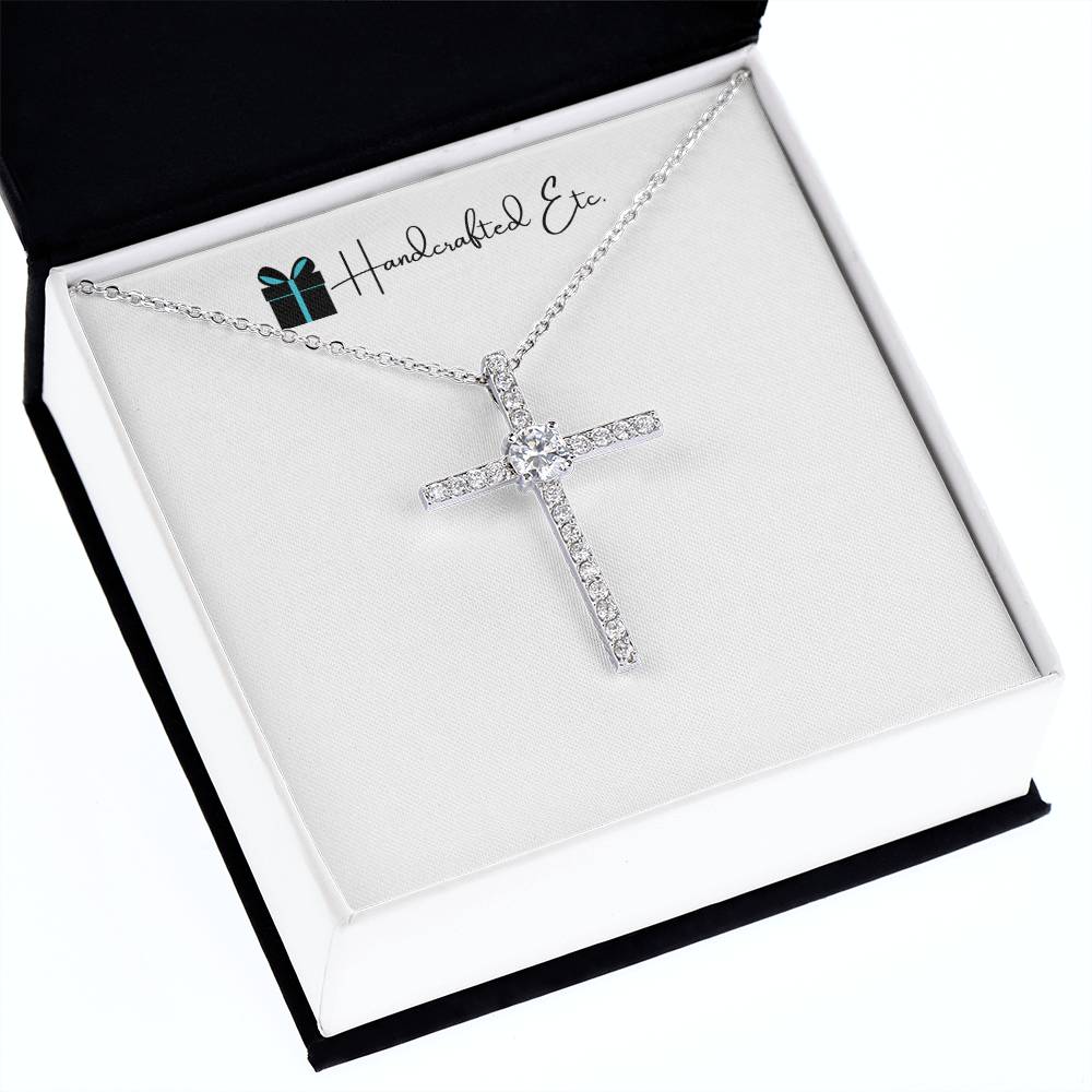 CZ Cross Necklace