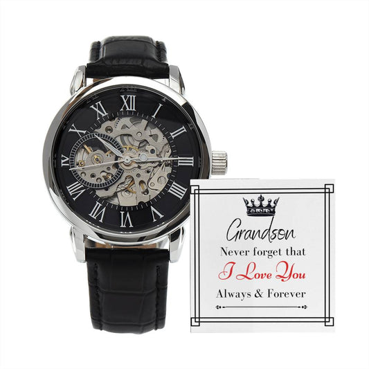 Grandson - I Love You - Openwork Watch