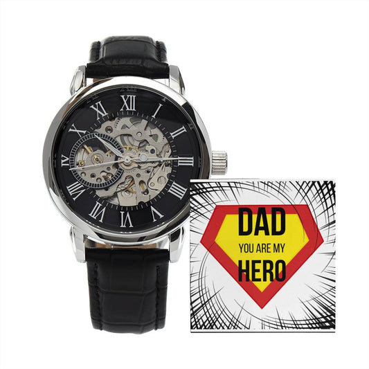 Dad - You Are My Hero  - Openwork Watch