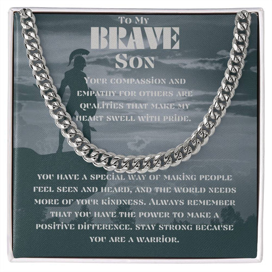 Son - You Are A Warrior - Cuban Link