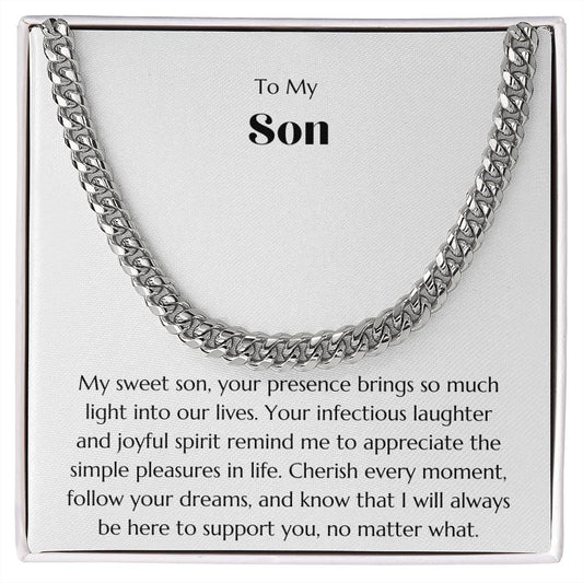 Son - Cherish Every Moment - Cuban Link