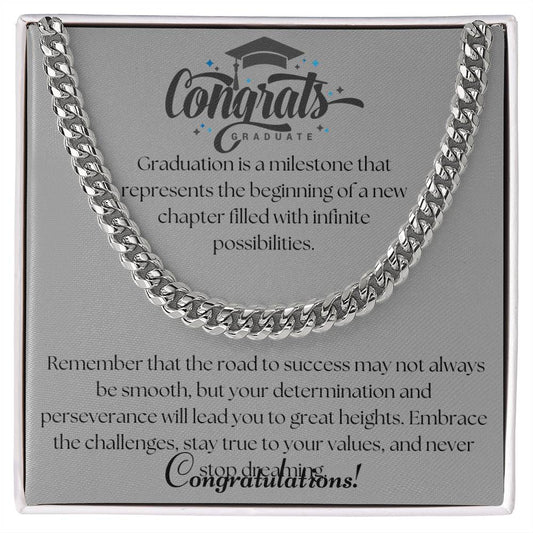 Graduation - Beginning Of A New Chapter - Cuban Link