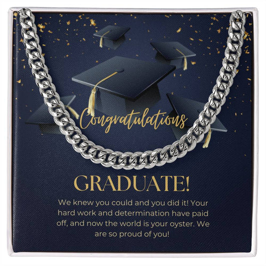 Graduation - We Knew You Could - Cuban Link