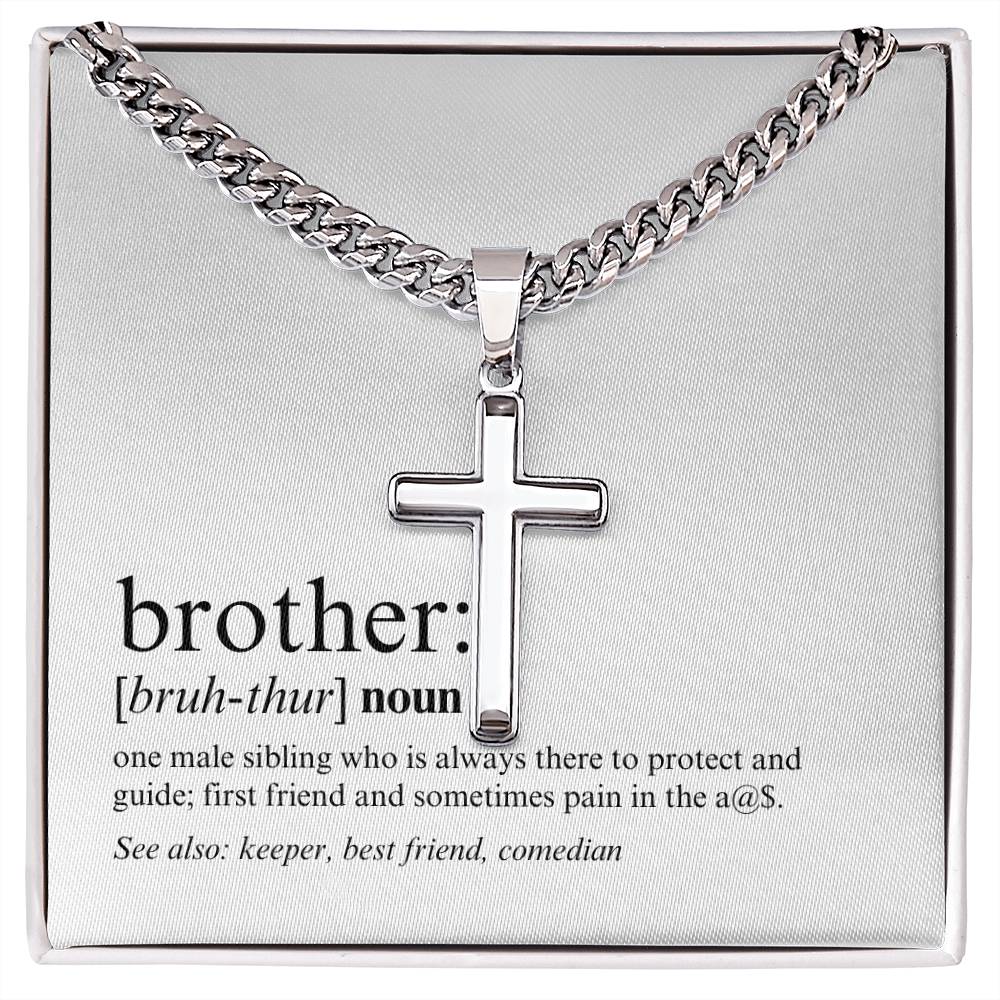 Brother - Definition - Cross Cuban Link-CE