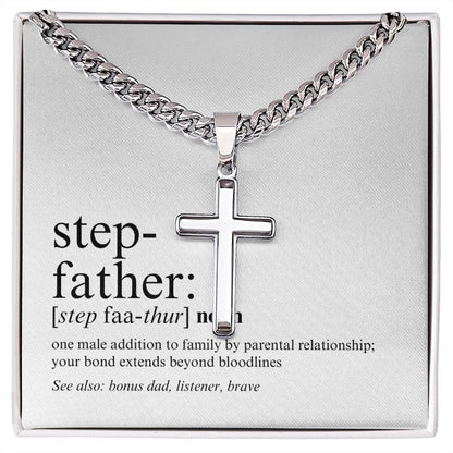 Stepfather - Definition - Cuban Link Cross - CE