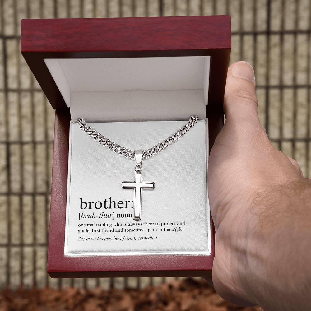 Brother - Definition - Cross Cuban Link-CE