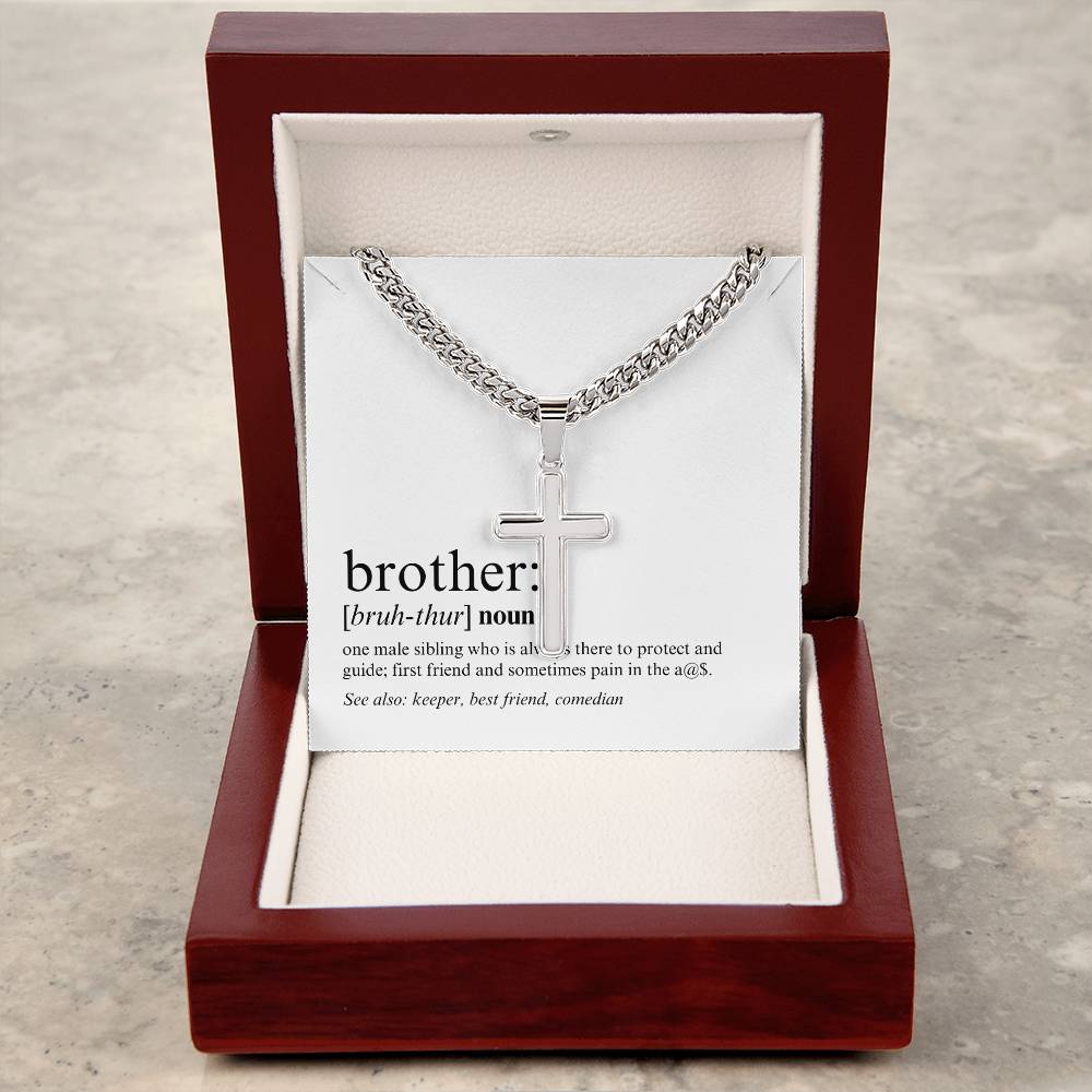 Brother - Definition - Cross Cuban Link-CE