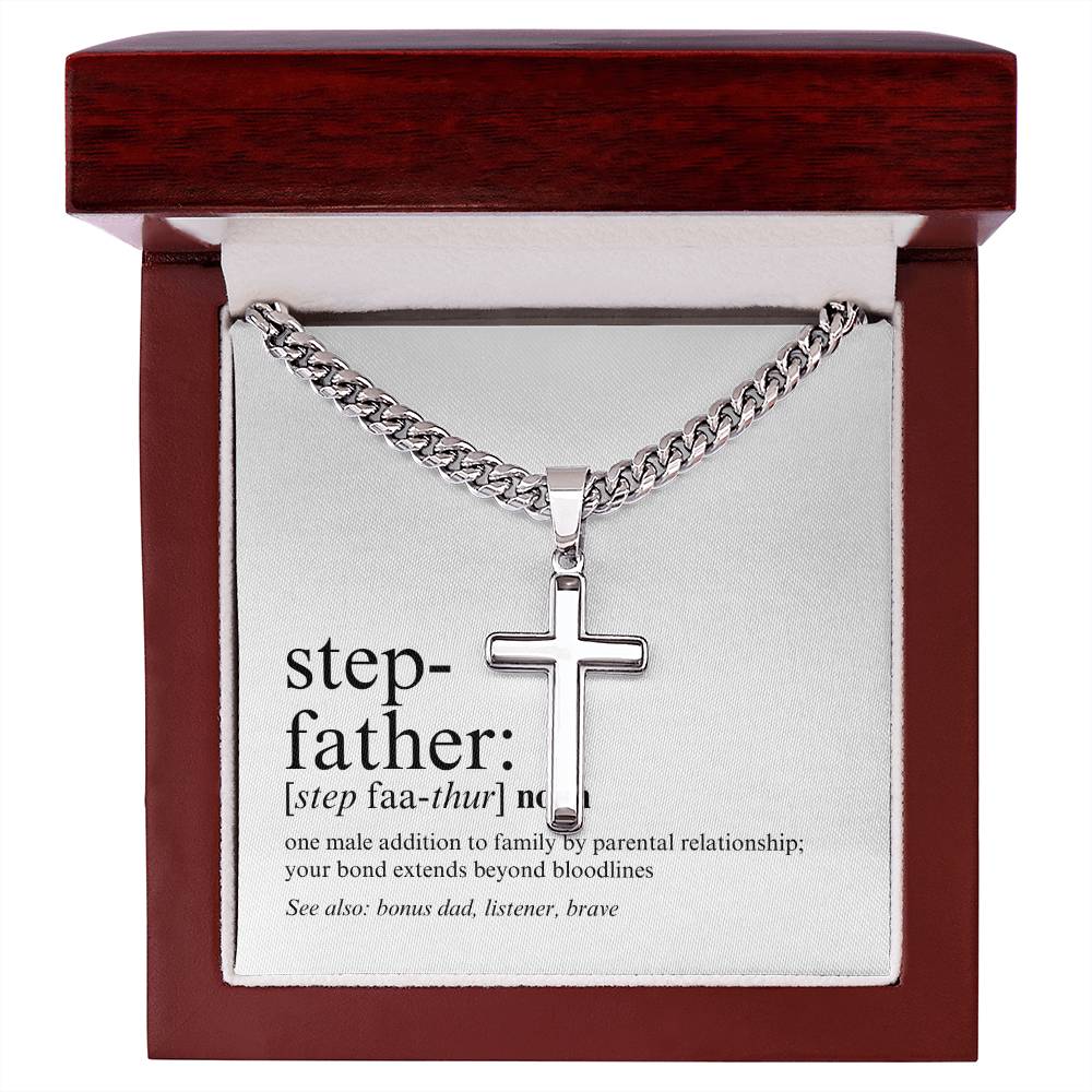 Stepfather - Definition - Cuban Link Cross - CE