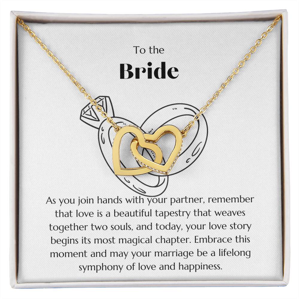 Bride - As You Join Hands - Interlocking Hearts