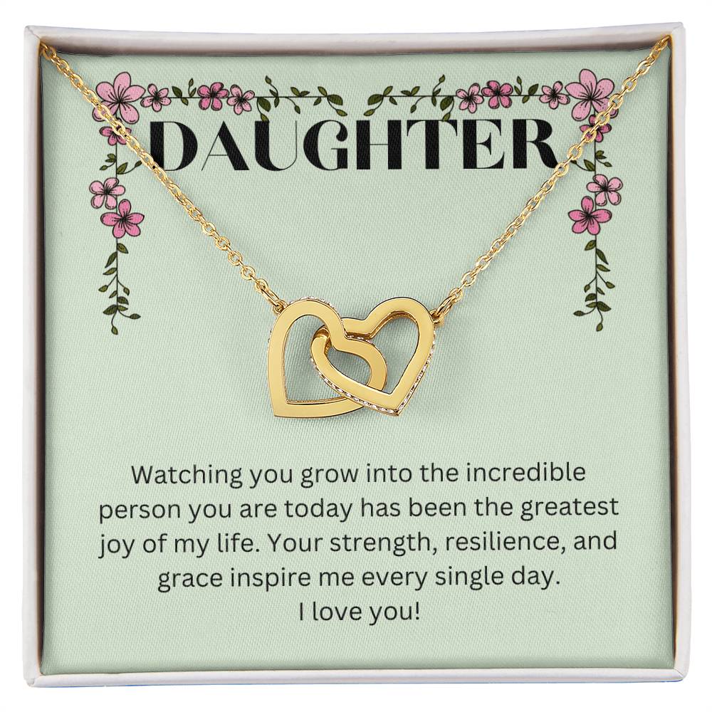 Daughter - Incredible Person - Interlocking Hearts