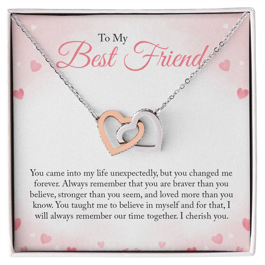 Best Friend  - I Cherish You - Interlocking Hearts