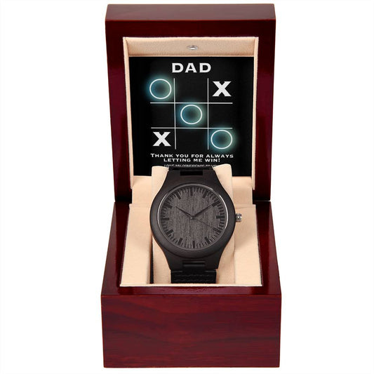 Dad - Thank You For Always Letting Me Win - Sandalwood Watch